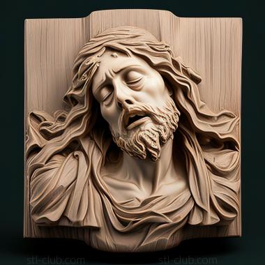 3D model st jesus (STL)